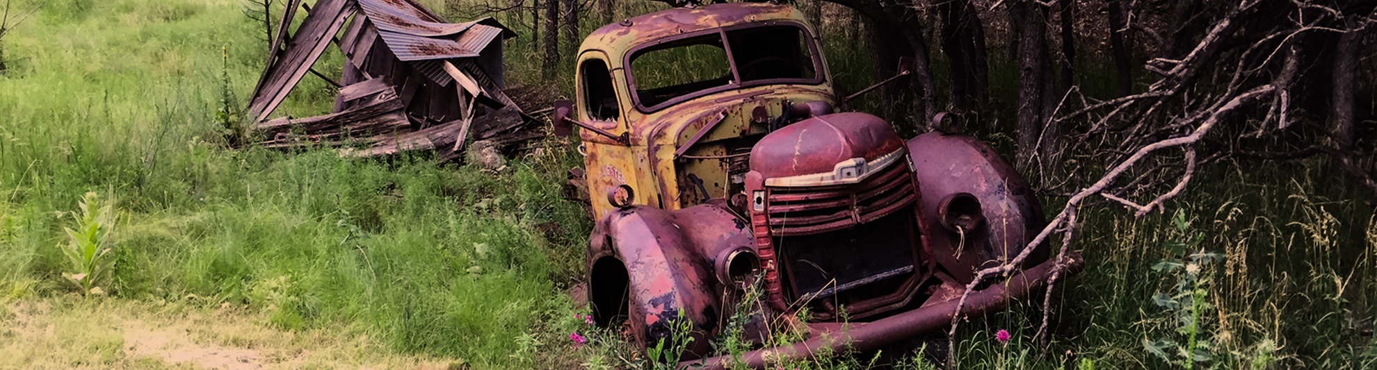 image of old truck