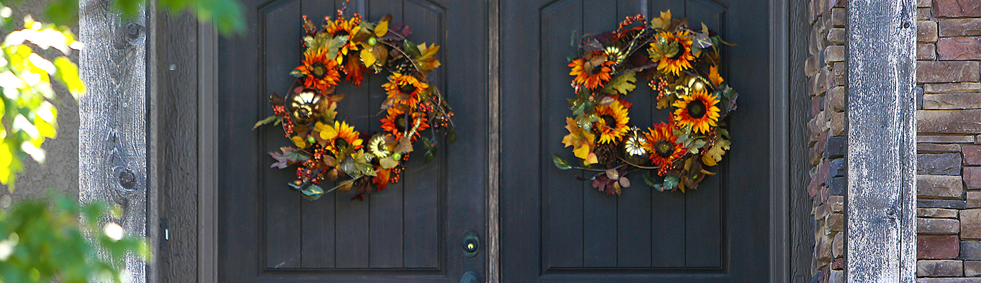 image of double doors