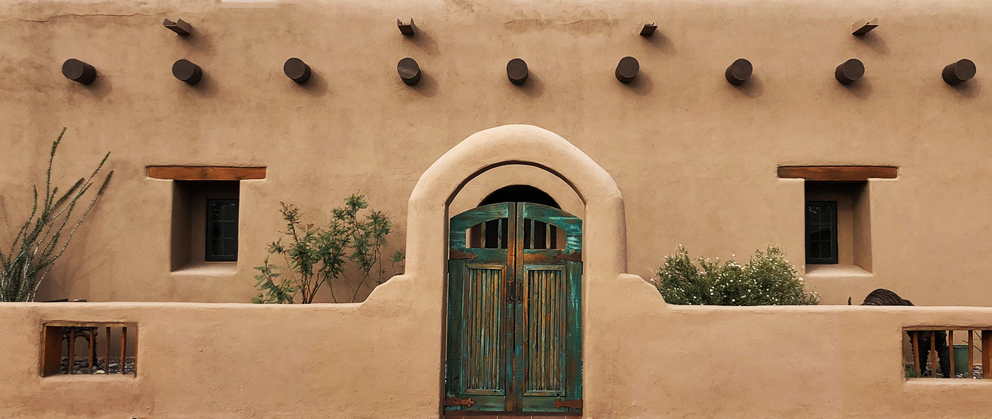 image of southwestern adobe home